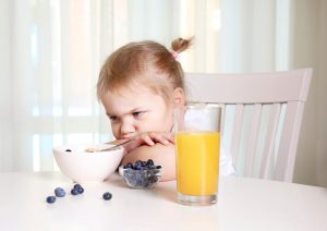 Enfant trouble de l'oralité alimentaire