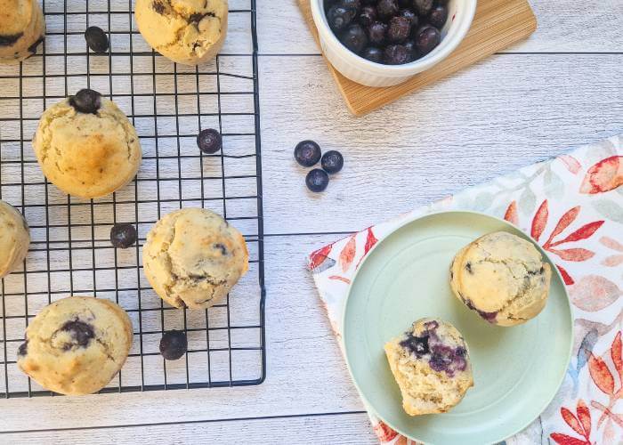 muffins sans sucre ajouté pour bébé