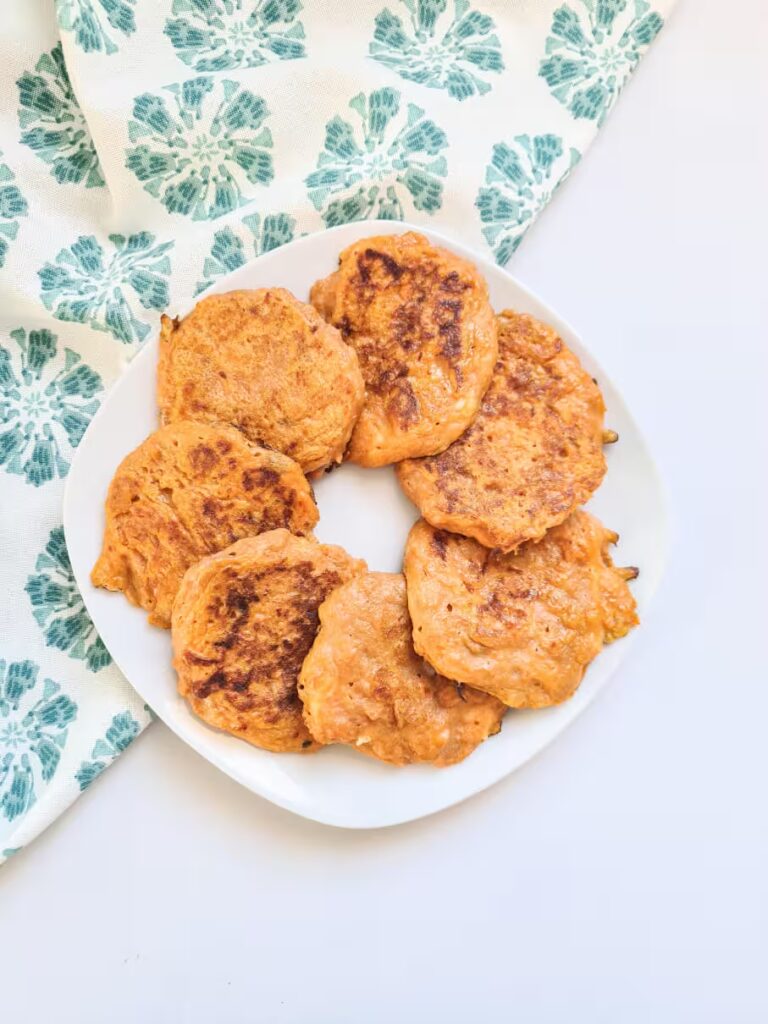 Galettes de patate douce