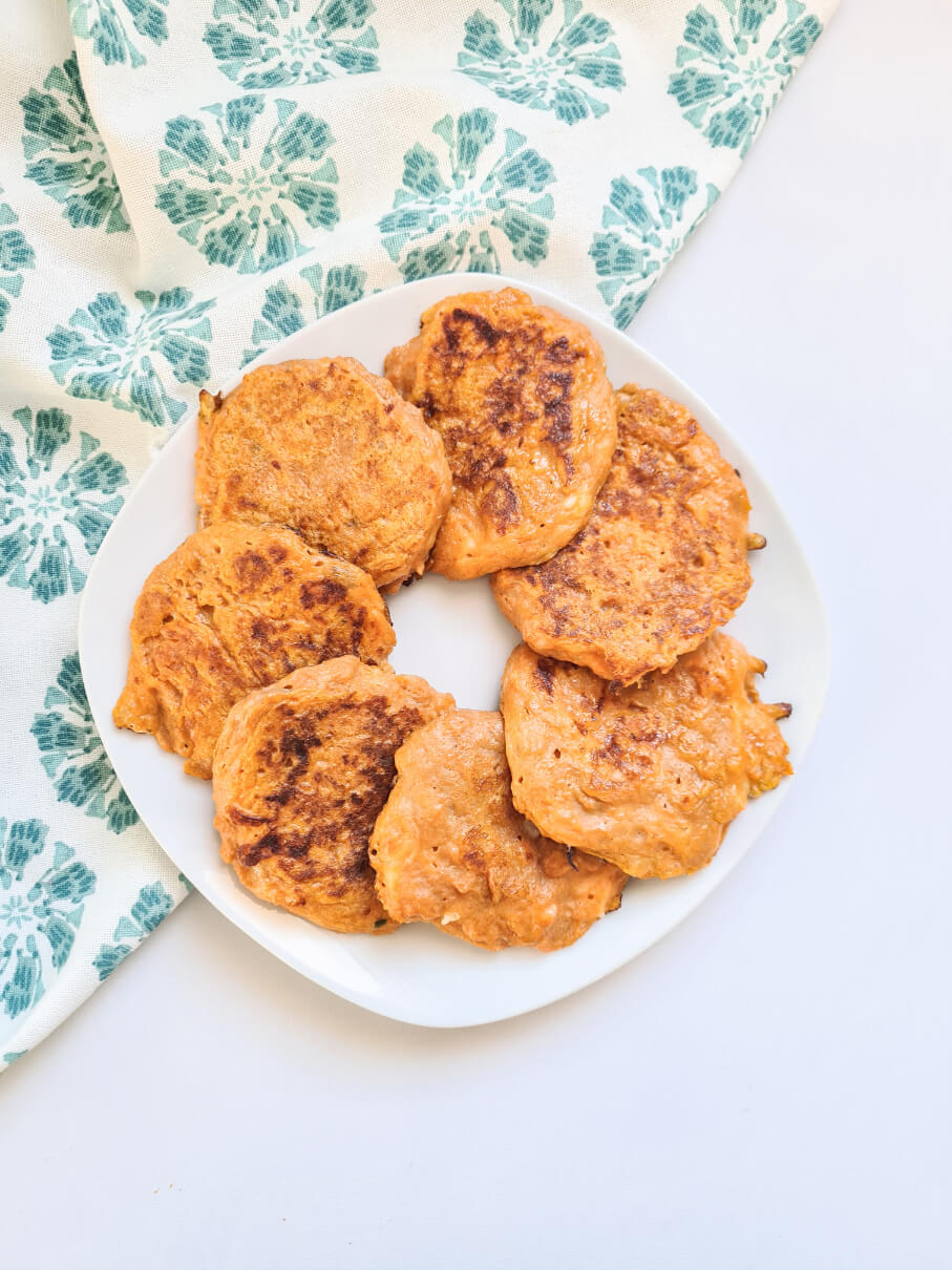 Galettes de patate douce - La cuisine des Petits