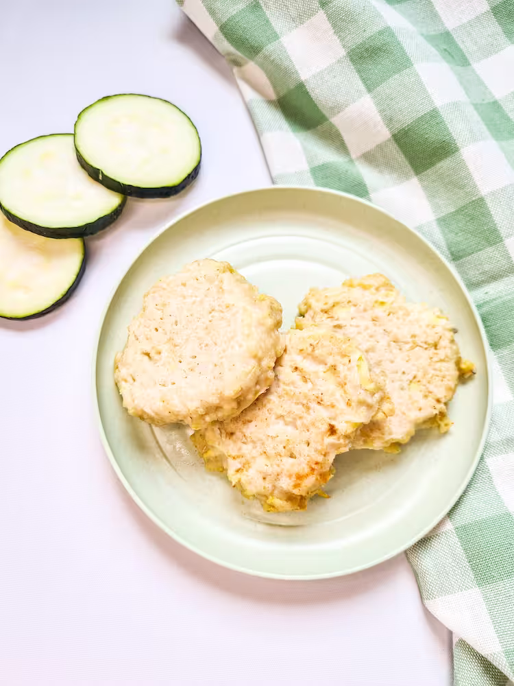 Galettes de millet aux courgettes