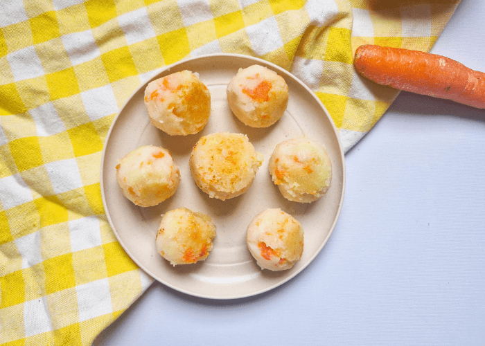 Bombes de pomme de terre et fromage pour enfants