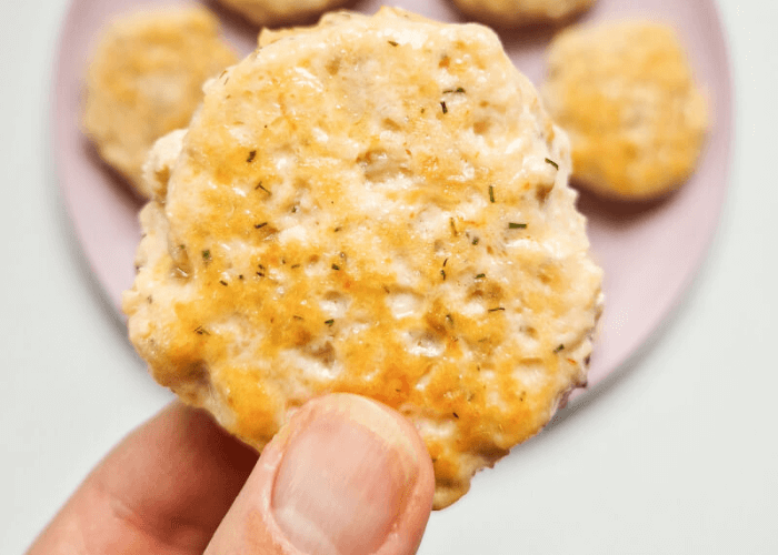 Burger au poisson pour bébé