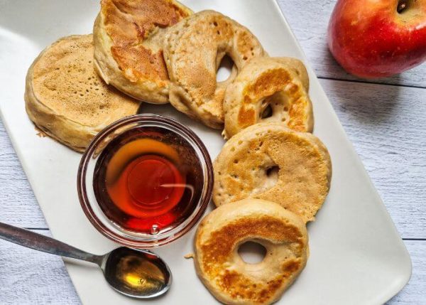 Beignets au pommes healthy