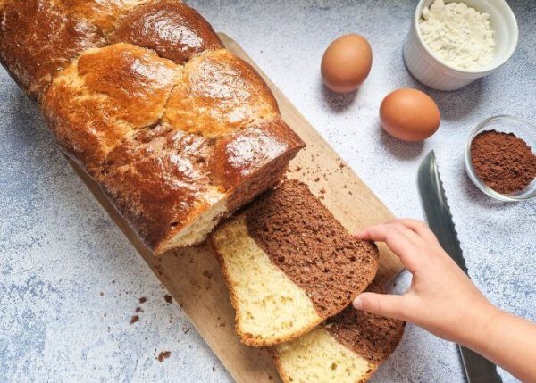 Brioche pour le petit déjeuner