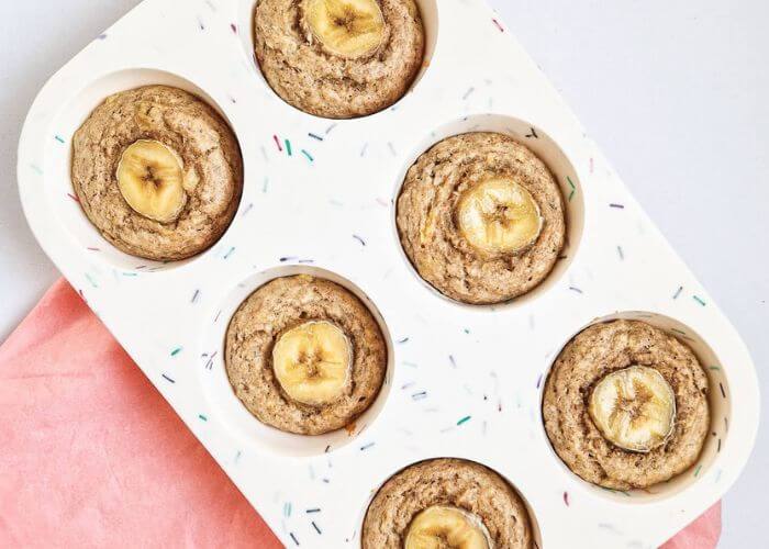 Mini banana bread