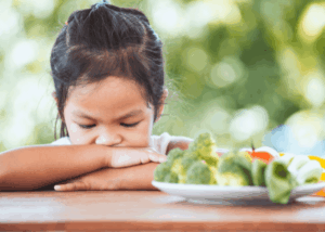 Mon enfant refuse de manger ses légumes
