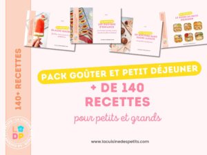 Recettes de goûters pour enfants