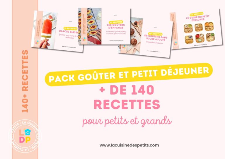 Recettes de goûters pour enfants