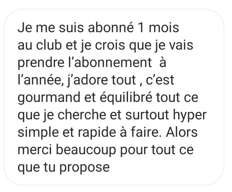 témoignage plate-forme recettes enfants