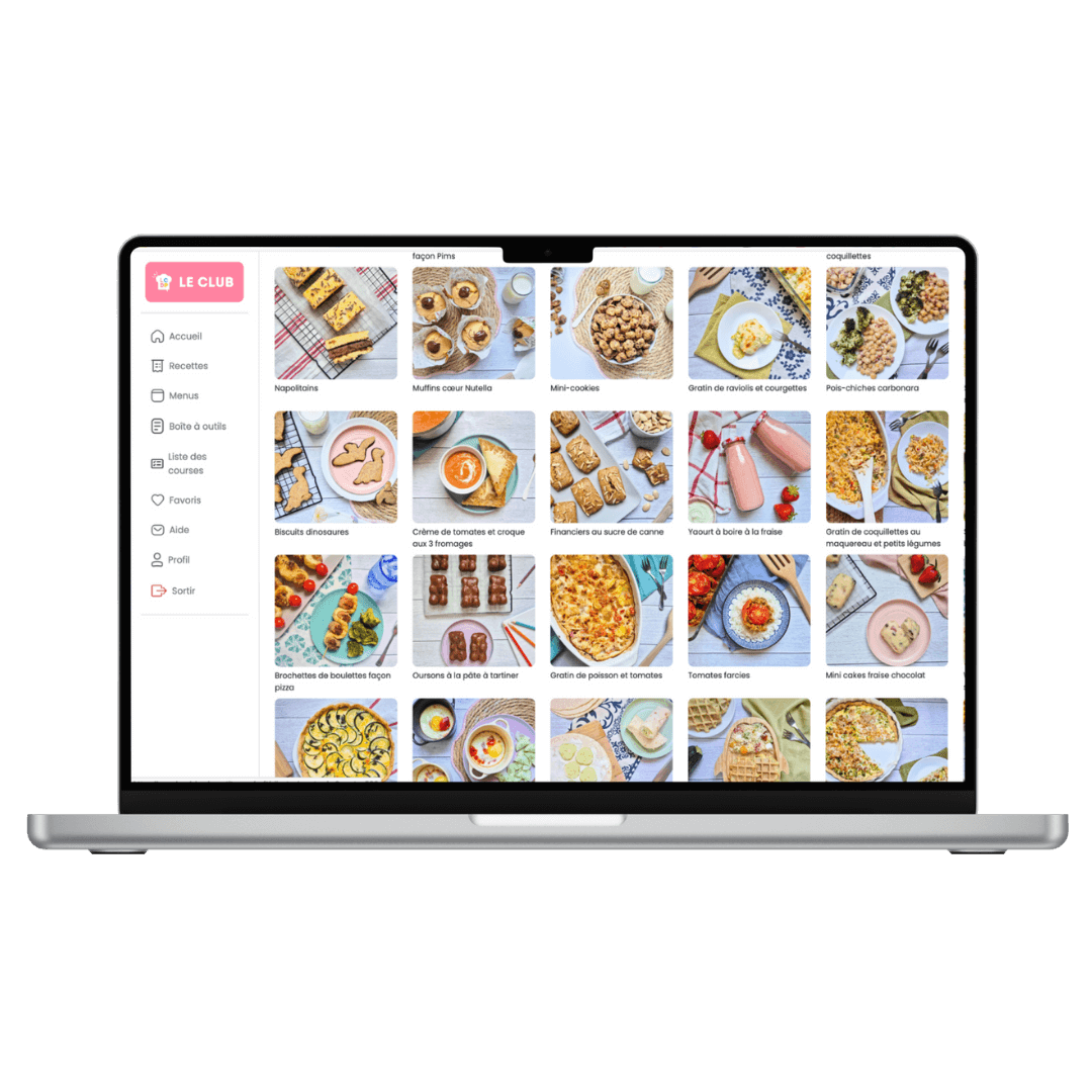 Plate forme recettes pour enfants
