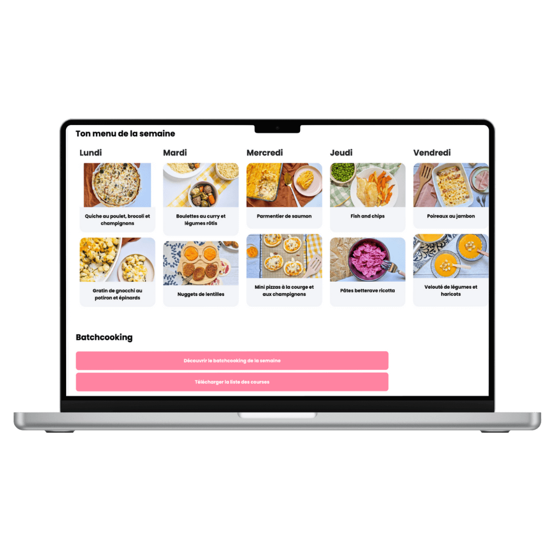 Plate forme recettes pour enfants