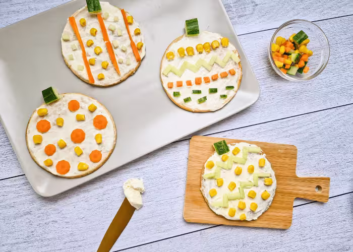 Image de la recette des pancakes de Noël pour les recettes facile à faire à Noël avec ses enfants