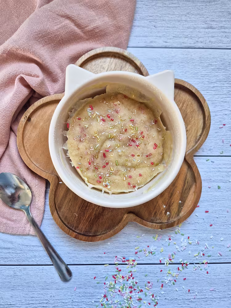 Baby bowlcake prêt à être dégusté