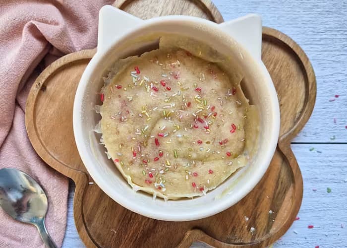 baby bowlcake sans sucre ajouté petit déjeuner enfant