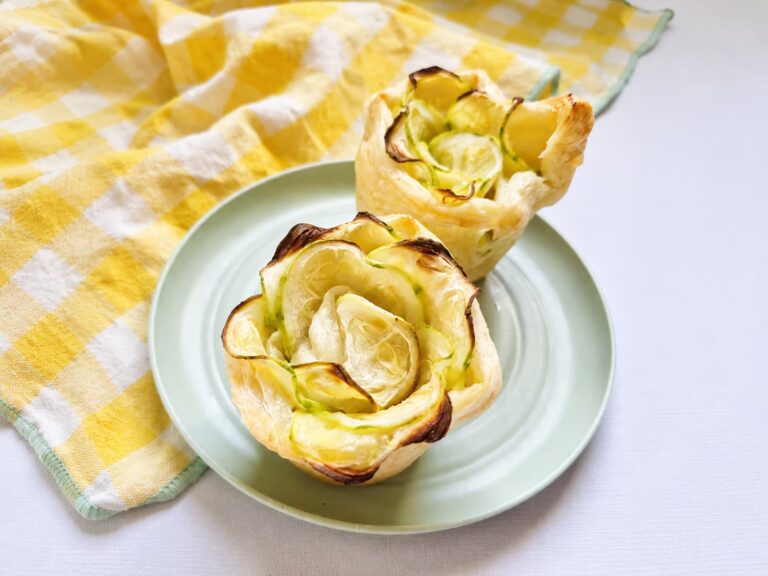 Courgettes déguisées en jolies fleurs croustillantes